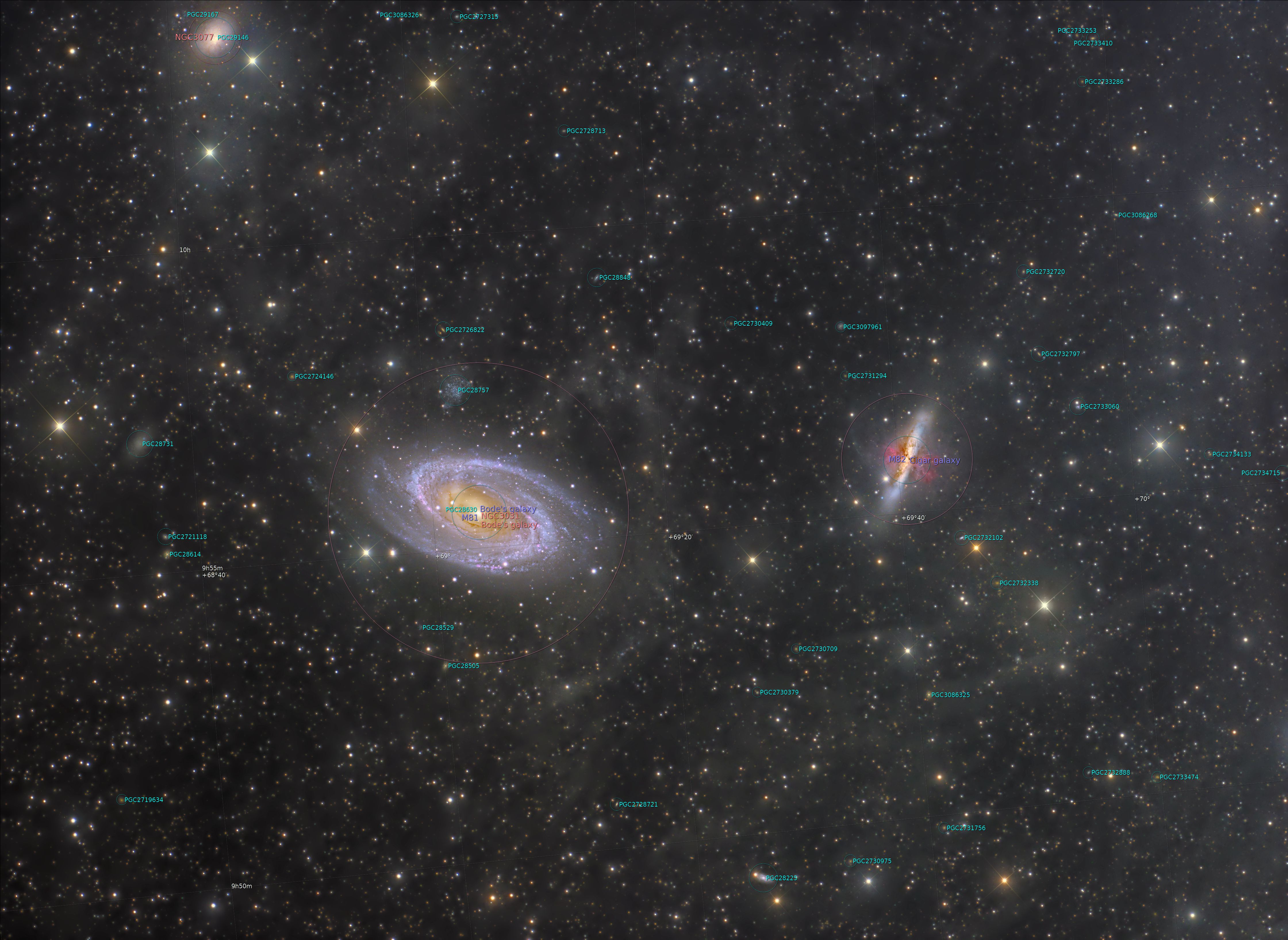 M 81 M 82 IFN Annotated