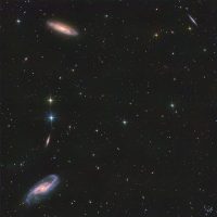 NGC 4536 Vignette